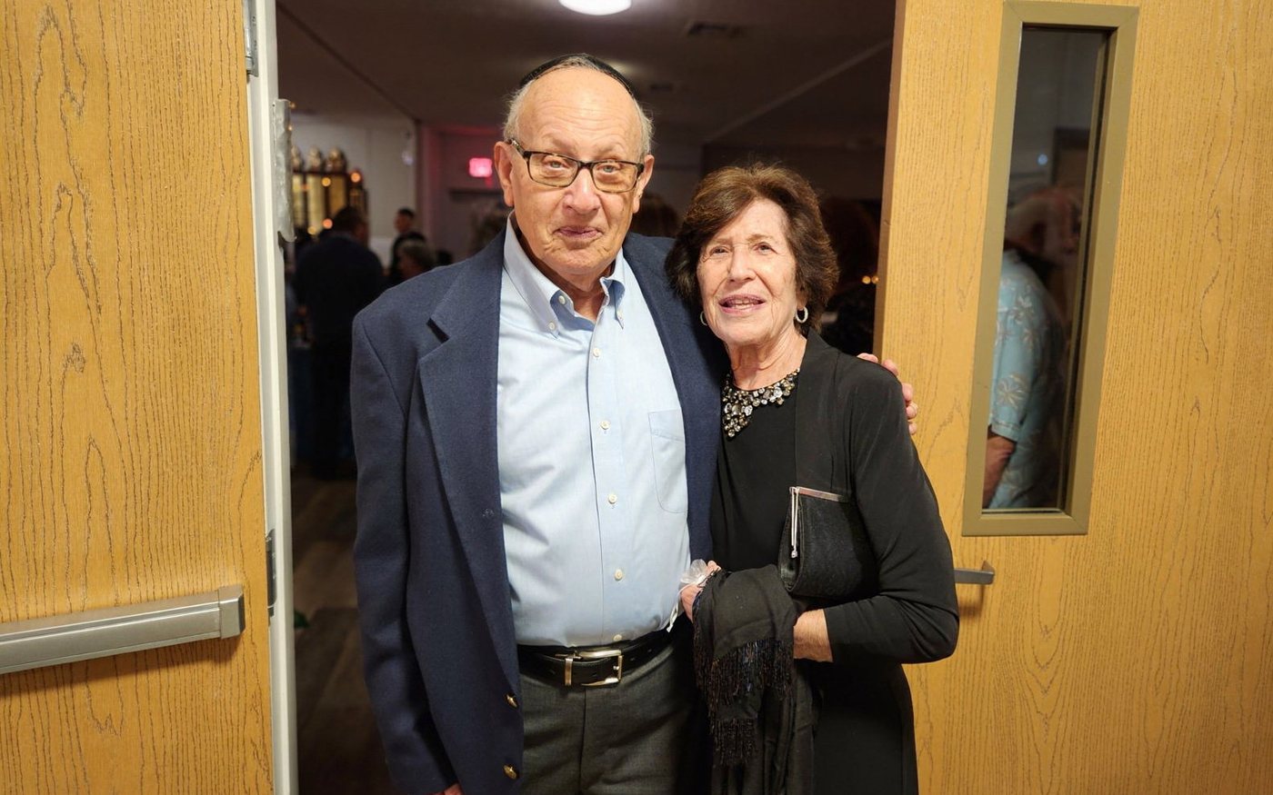 Michael and Rachel Gordon together at a Chabad of Venice event