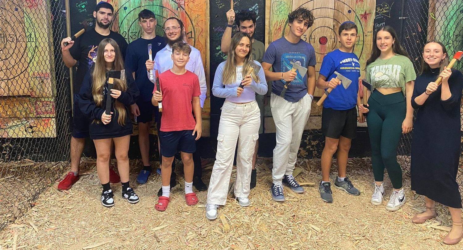 CTeen members at a chapter event