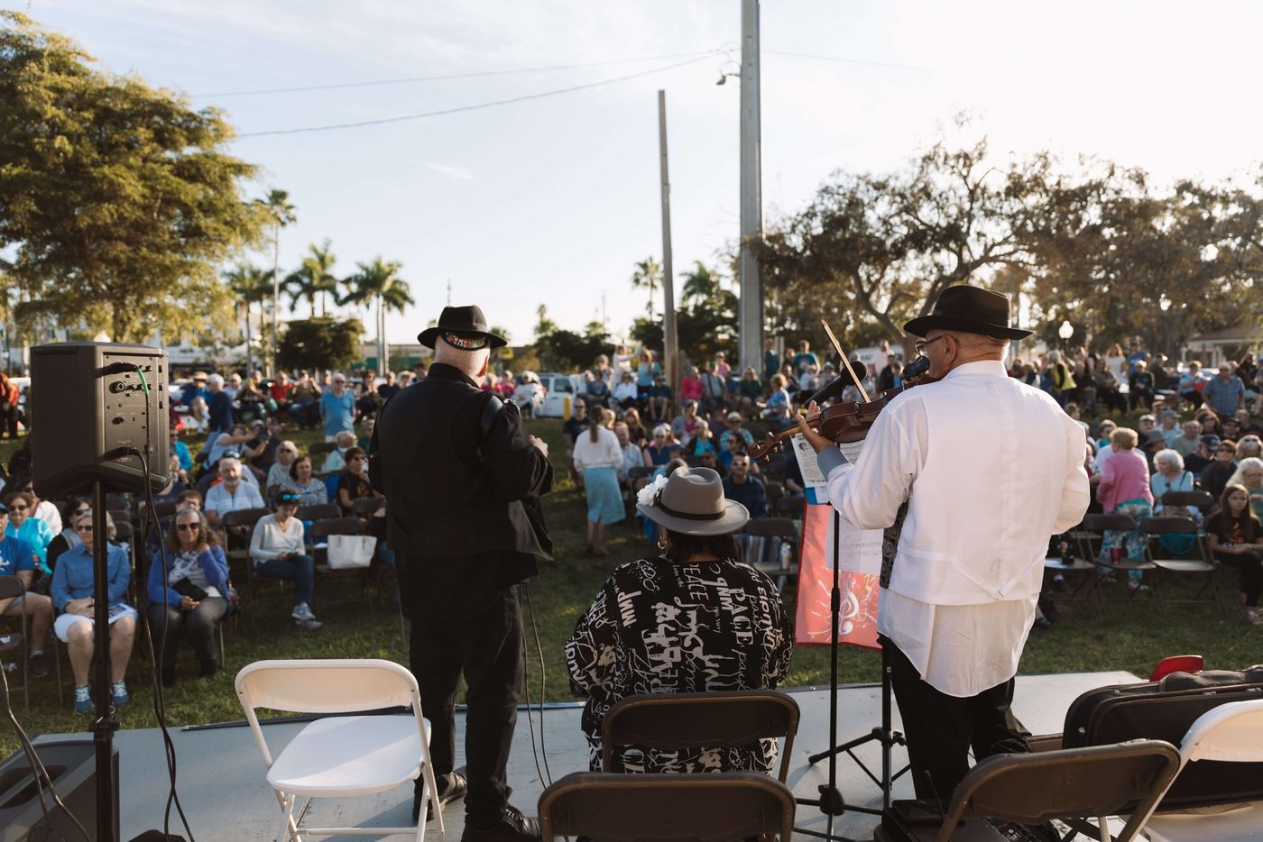 A community moment at Chabad of Venice